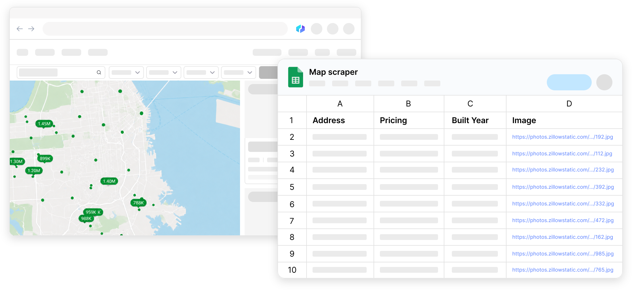 Export to Google Sheets